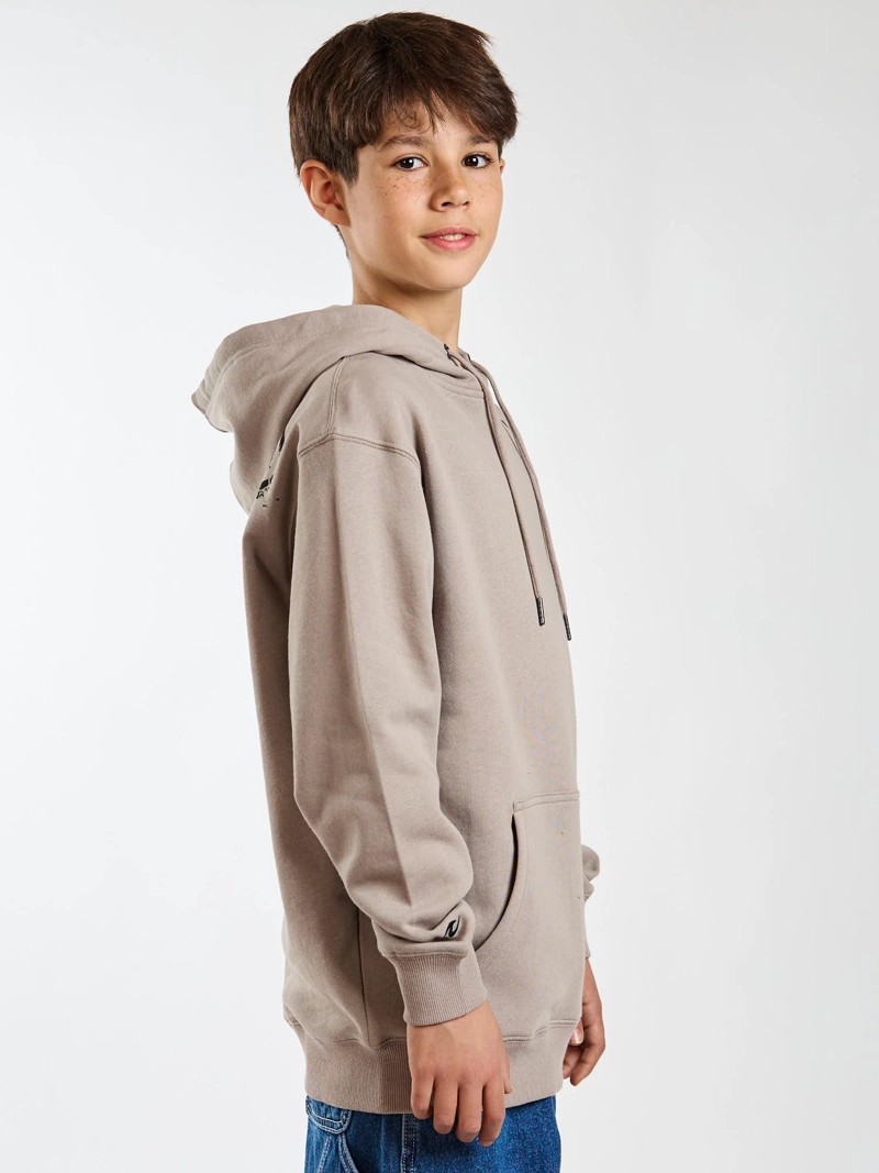 POLERON CANGURO RIDE CAFE INFANTIL RIP CURL - 4