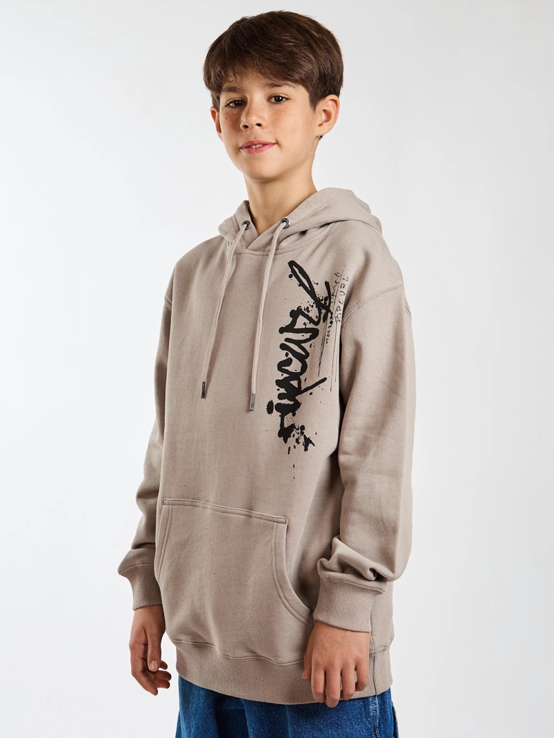 POLERON CANGURO RIDE CAFE INFANTIL RIP CURL - 8