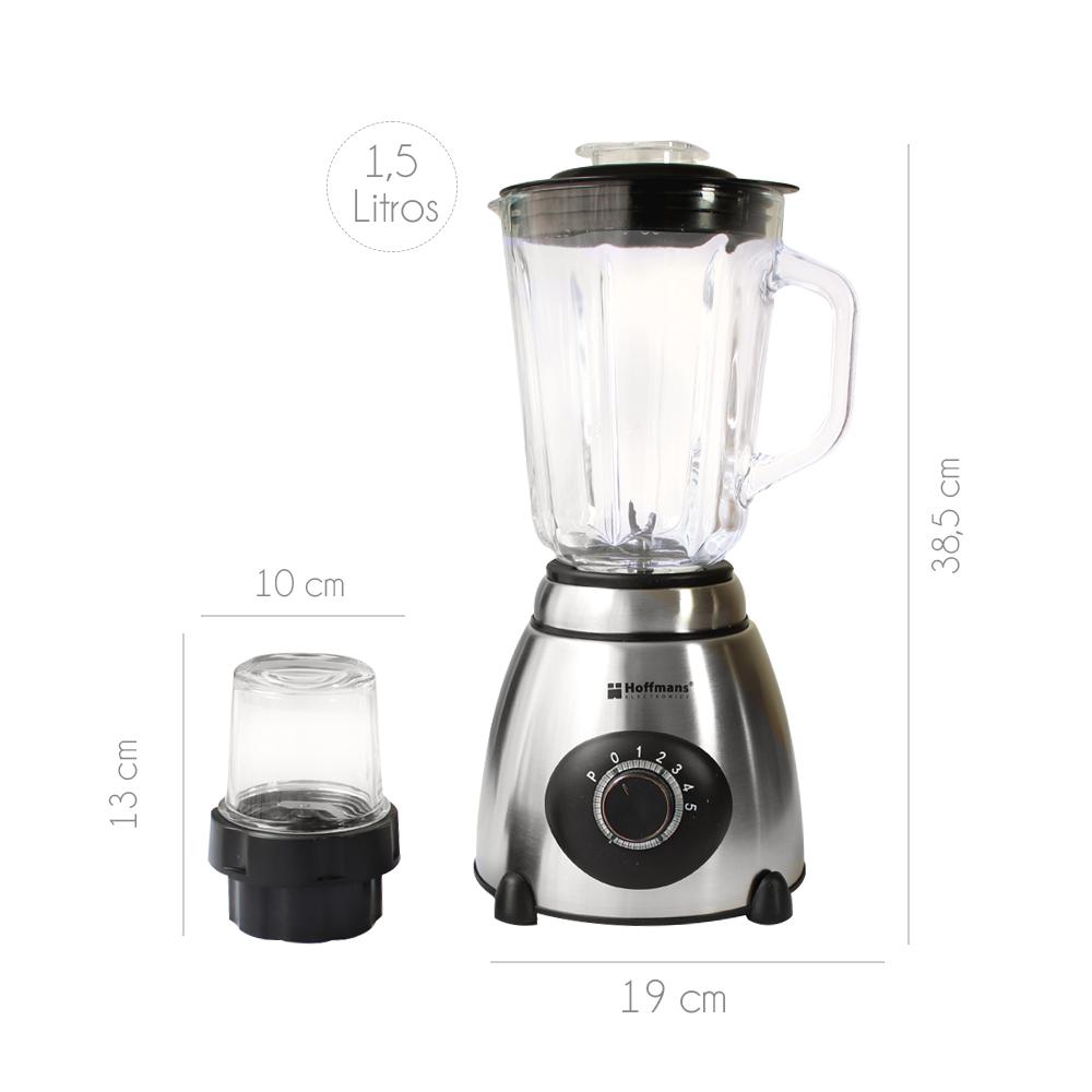 LICUADORA  Y MOLEDOR DE CAFE 800 WATTS - 5