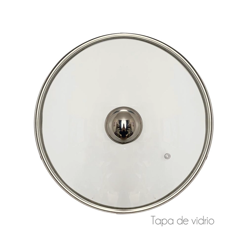 BATERIA DE COCINA 10 PIEZAS ALTAS GRANITO ANTIADHERENTE BEIGE - 3