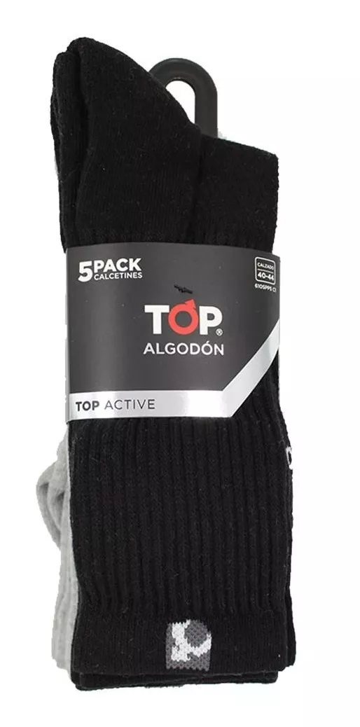 CALCETINES DEPORTIVOS LARGOS PACK 5 C1 TOP - 2