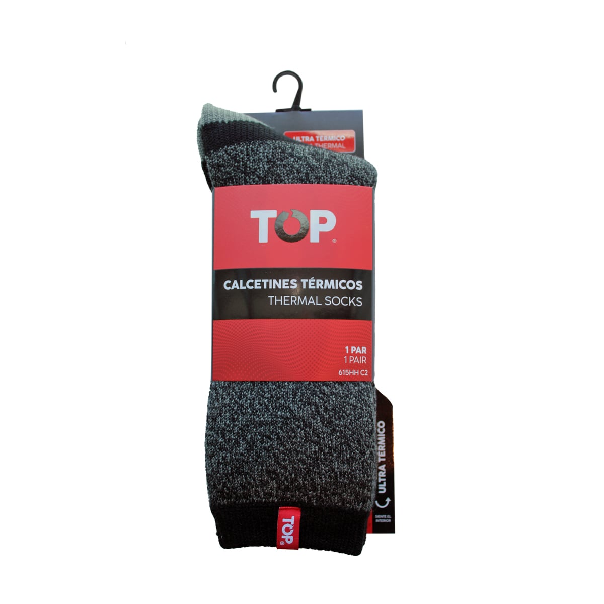 Calcetín Térmico Gris Oscuro C2 TOP - 3