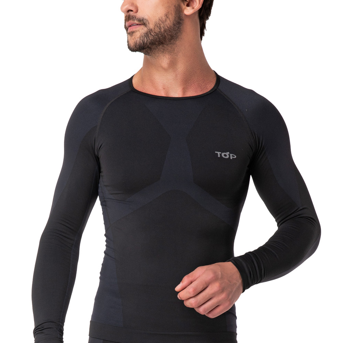 CAMISETA DEPORTIVA PRIMERA CAPA COBRE MICROFIBRA - 1