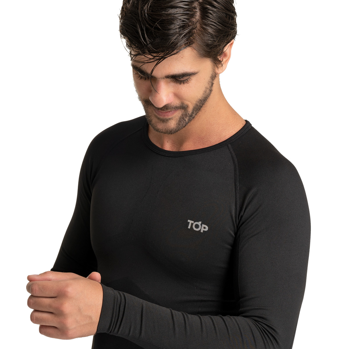 CAMISETA DEPORTIVA PRIMERA CAPA COBRE MICROFIBRA - 3