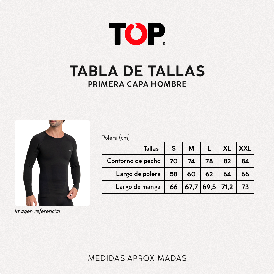 CAMISETA DEPORTIVA PRIMERA CAPA MICROFIBRA - 4