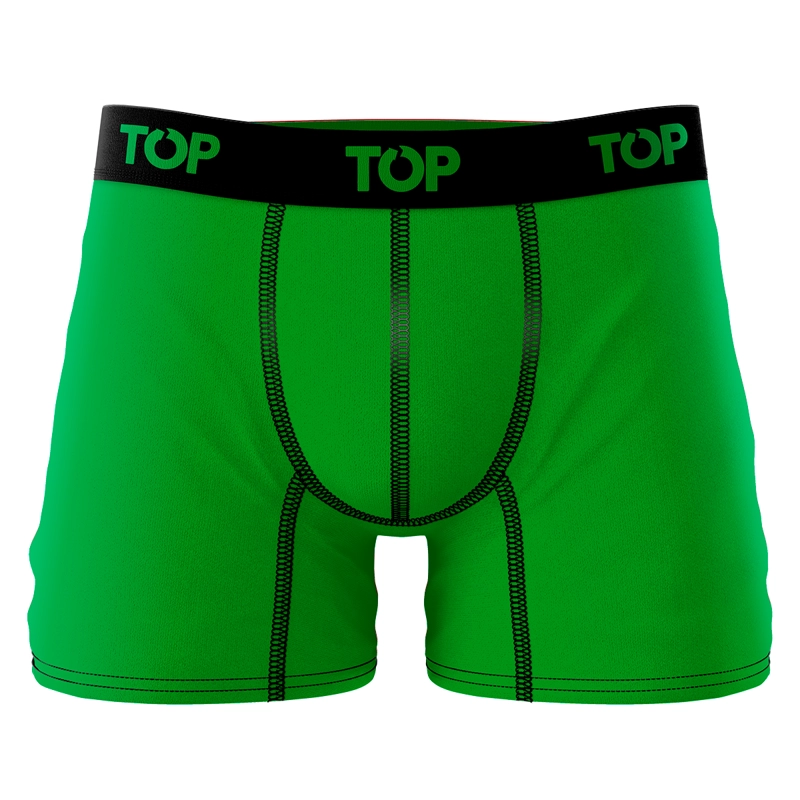 PACK 7 BÓXER ALGODÓN HOMBRE TOP MULTICOLOR MEDIO C6 - 8