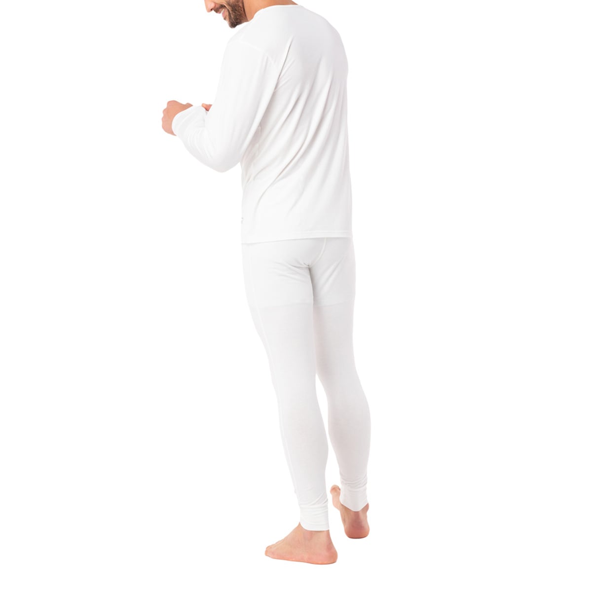 CAMISETA HOMBRE TOP BLANCO OUTDOOR MANGA LARGA - 3