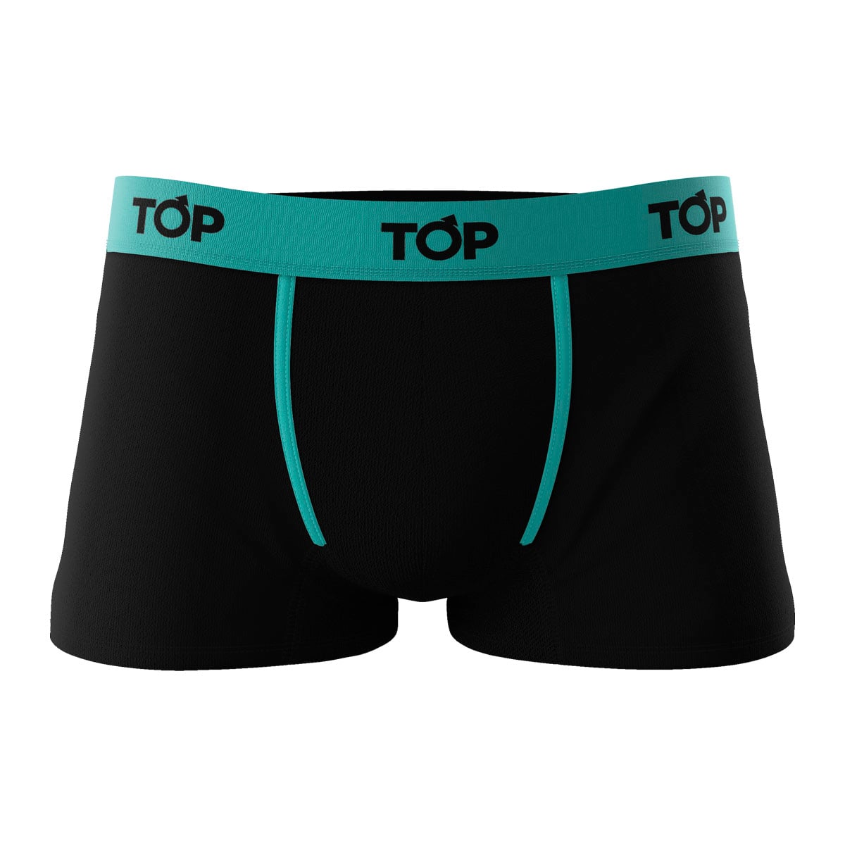 PACK 4 BÓXER ALGODÓN HOMBRE TOP MULTICOLOR CORTO C9 - 5