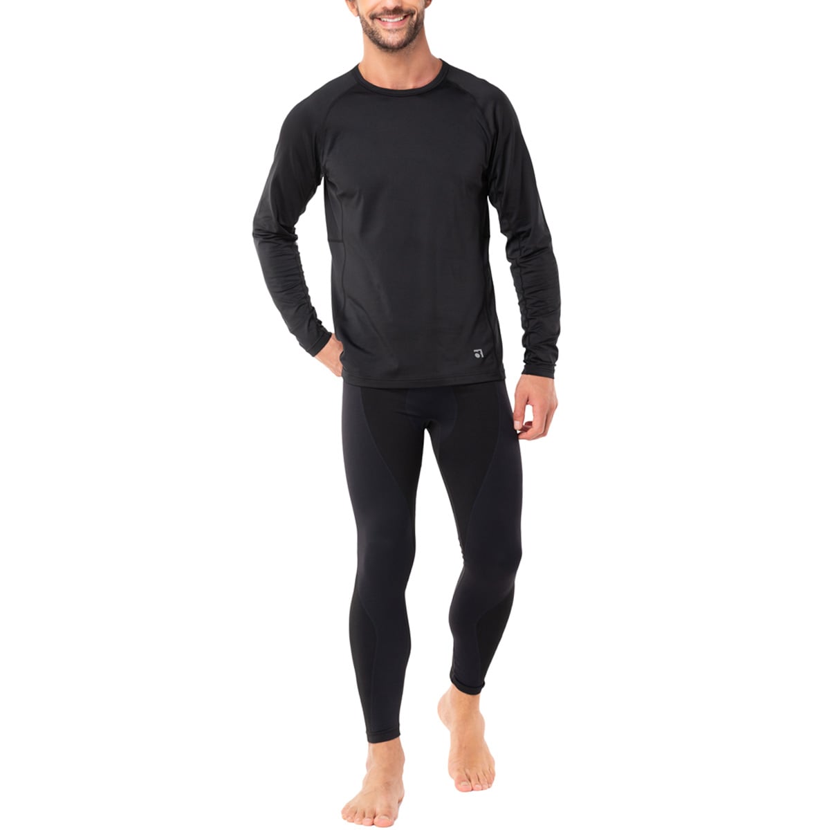 CAMISETA HOMBRE TOP NEGRO PRIMERA CAPA - 2