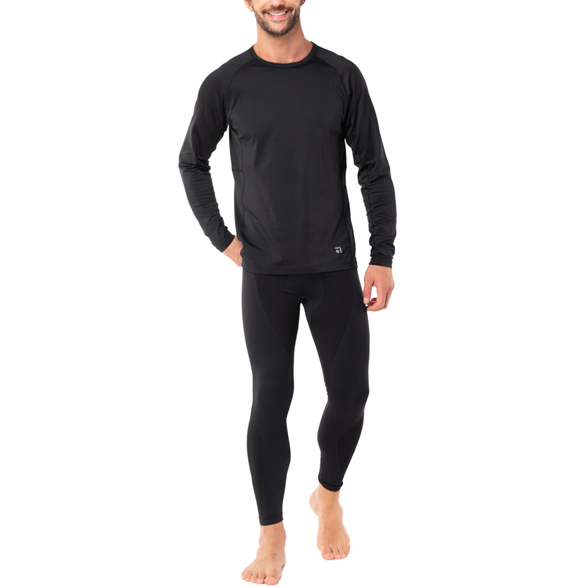 CAMISETA HOMBRE TOP NEGRO PRIMERA CAPA - 2