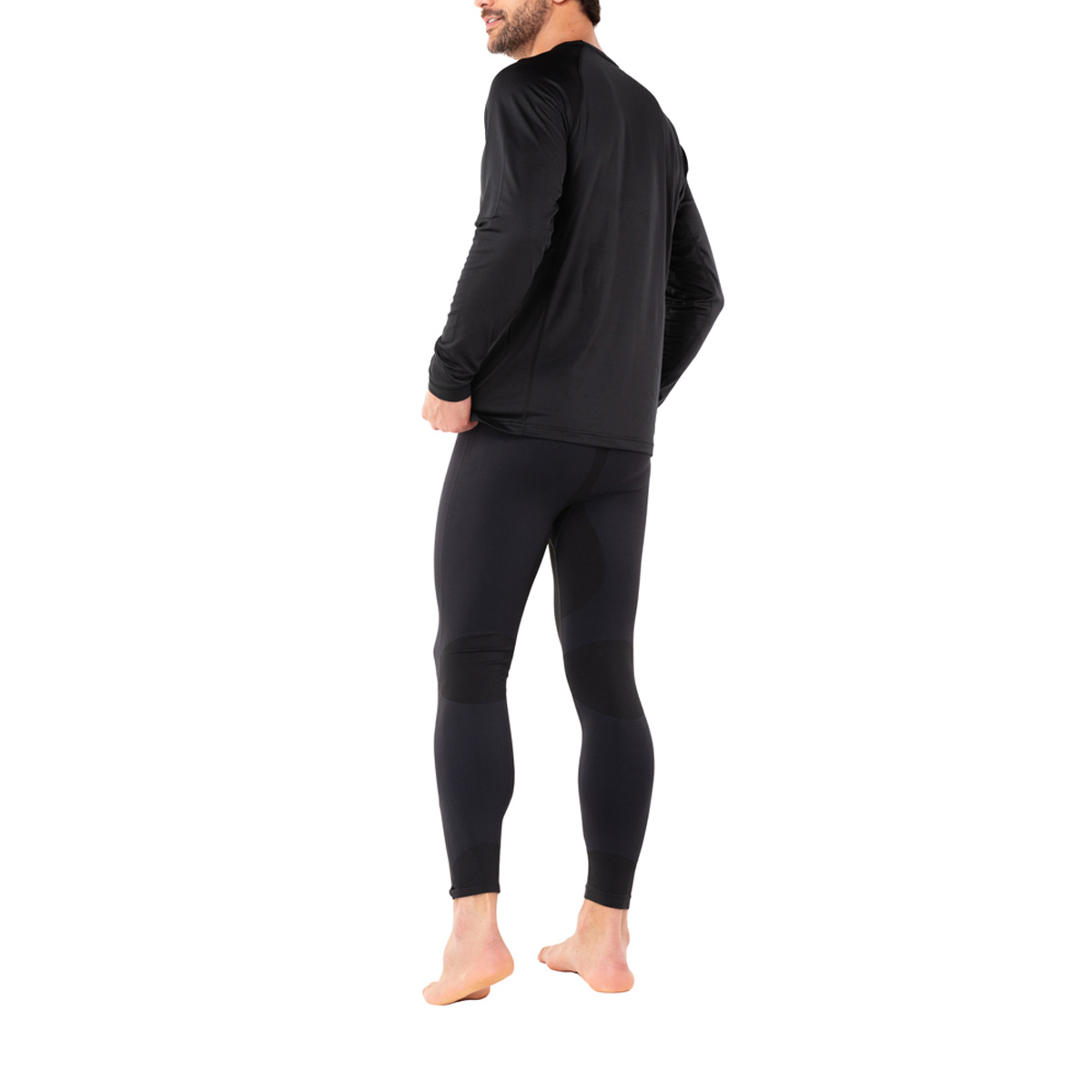 CAMISETA HOMBRE TOP NEGRO PRIMERA CAPA - 4