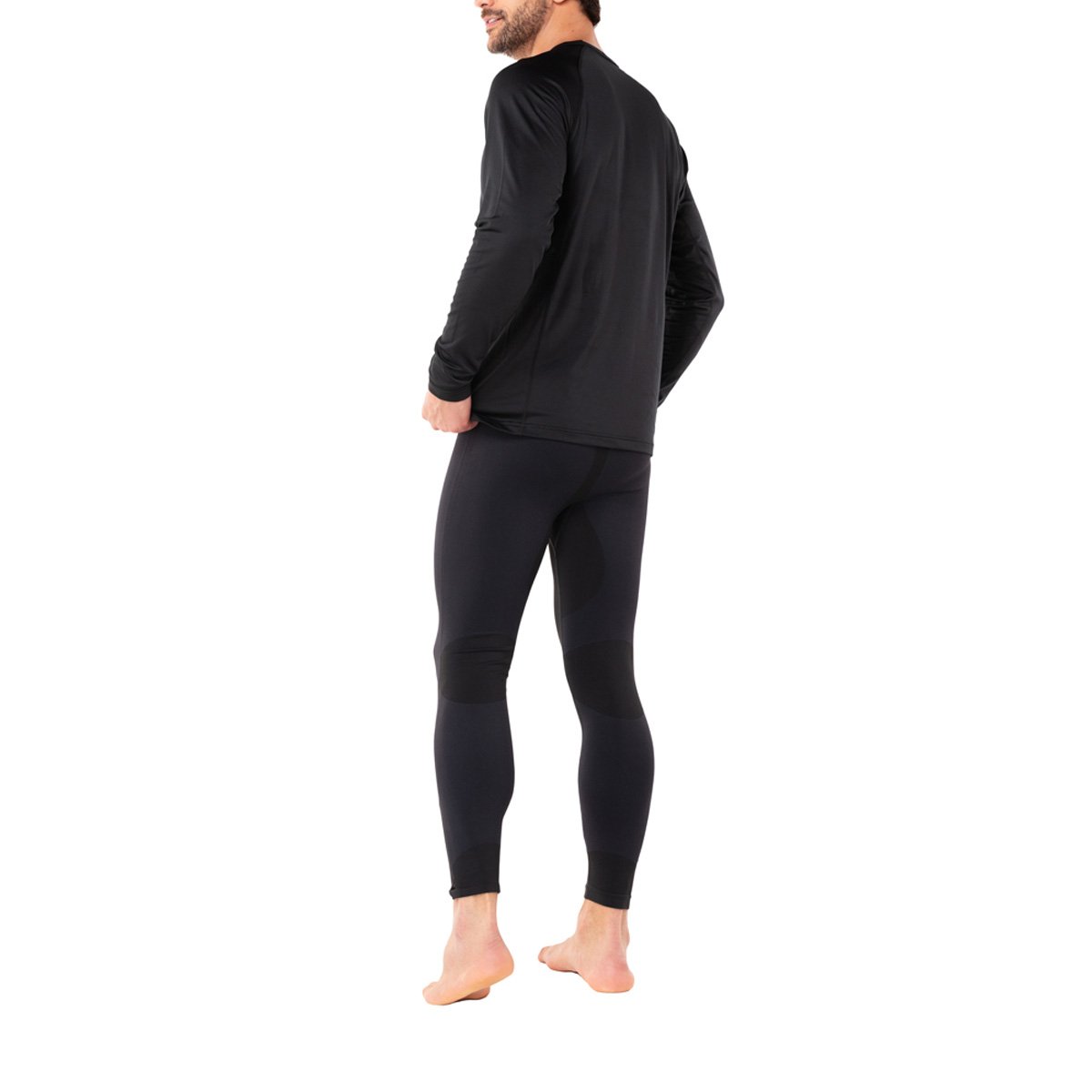 CAMISETA HOMBRE TOP NEGRO PRIMERA CAPA - 4