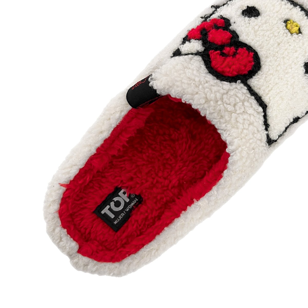 PANTUFLAS MUJER TOP MULTICOLOR HELLO KITTY SHERPA - 2