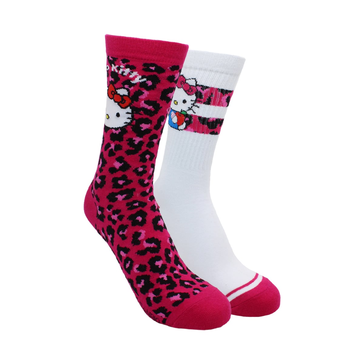 PACK 2 CALCETINES ALGODÓN NIÑA TOP MULTICOLOR LARGOS HELLO KITTY C3 - 1