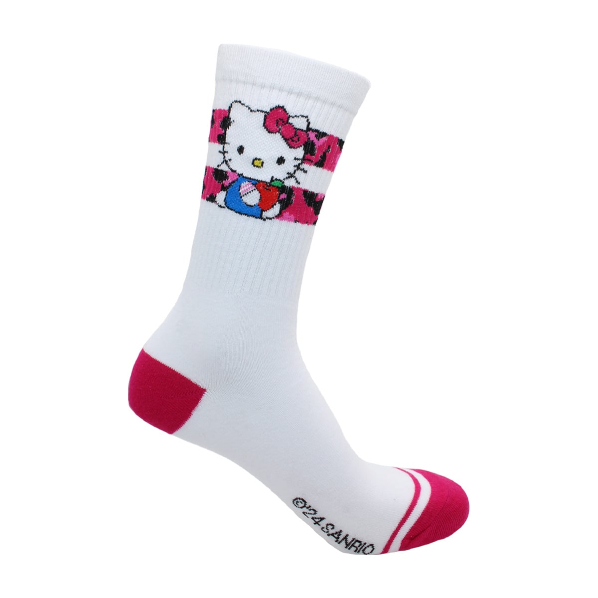 PACK 2 CALCETINES ALGODÓN NIÑA TOP MULTICOLOR LARGOS HELLO KITTY C3 - 3