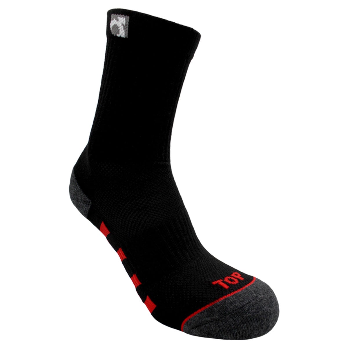 CALCETINES NIÑO DEPORTIVOS LARGOS NEGROS PACK 5 C2 TOP - 2