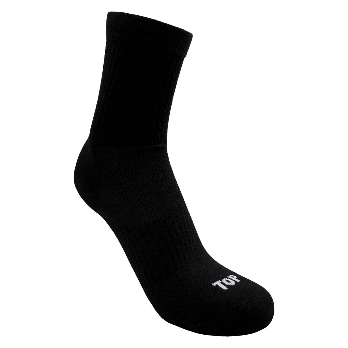 CALCETINES NIÑO DEPORTIVOS LARGOS NEGROS PACK 5 C1 TOP - 2