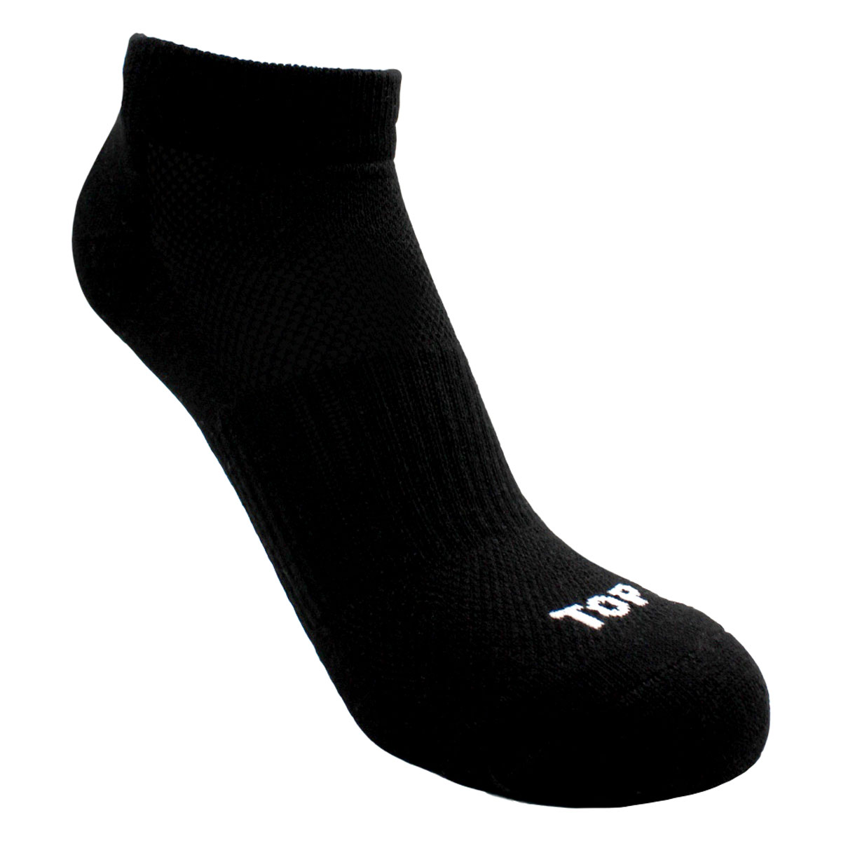 CALCETINES NIÑO DEPORTIVOS TOBILLEROS NEGROS PACK 5 C1 TOP - 2