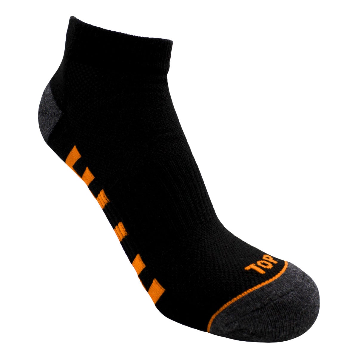 CALCETINES NIÑO DEPORTIVOS TOBILLEROS NEGROS PACK 5 C2 TOP - 3