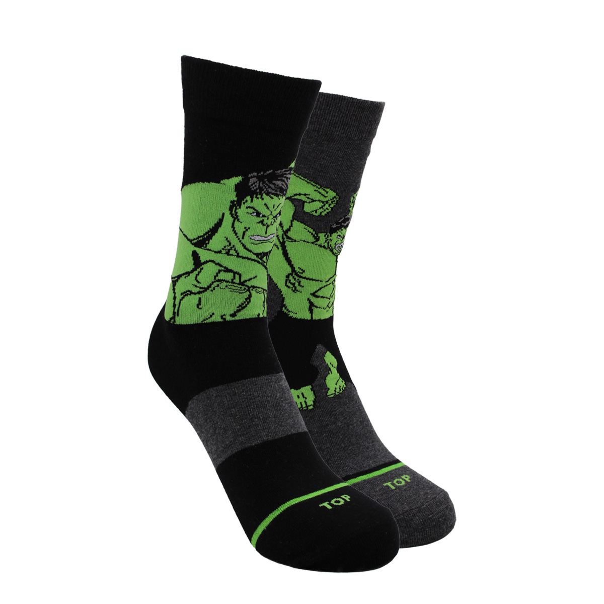 CALCETINES LARGOS NIÑO ALGODÓN MARVEL HULK PACK 2 C2 TOP - 1