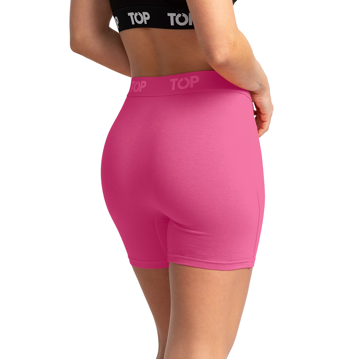 BÓXER MUJER MEDIO ALGODÓN PACK 5 C1 TOP - 4