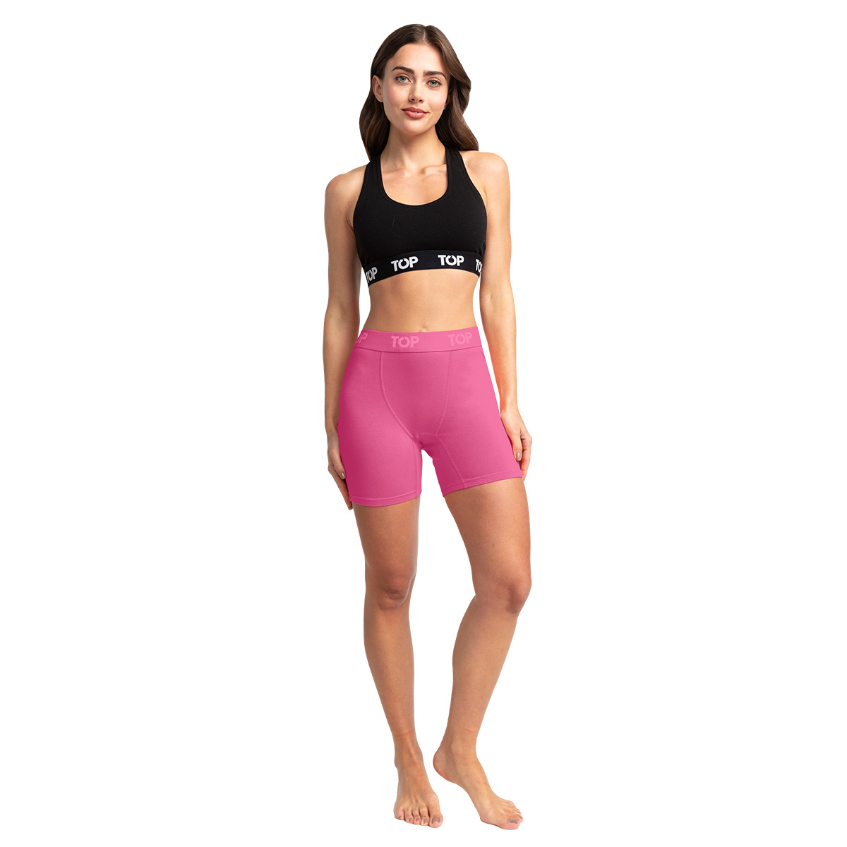 BÓXER MUJER MEDIO ALGODÓN PACK 5 C1 TOP - 5