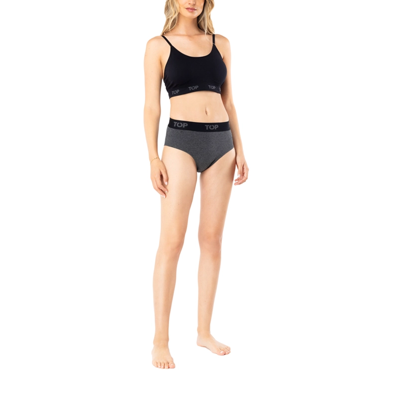 CALZON HIKINI ALGODON CON ELASTICO PACK 3 C2 TOP - 4