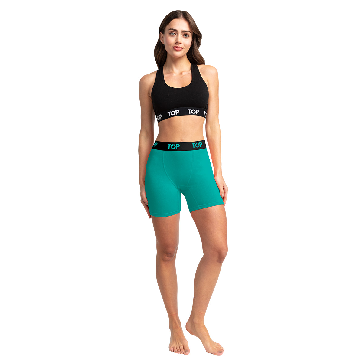 BÓXER MUJER MEDIO ALGODÓN PACK 5 C2 TOP - 4