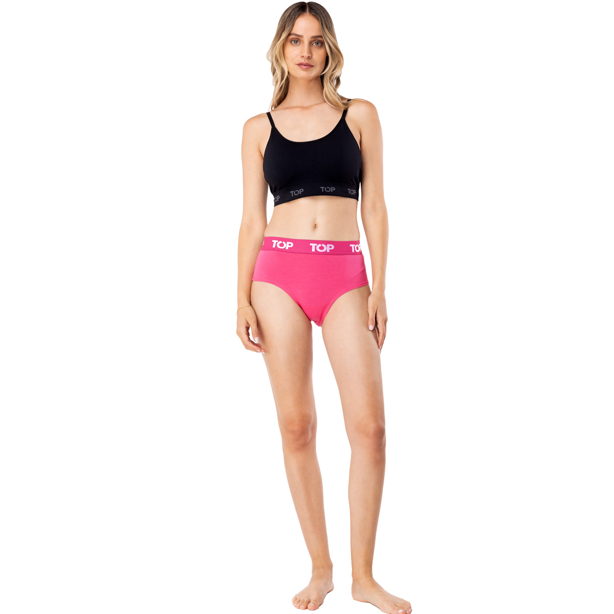 CALZON HIKINI ALGODON CON ELASTICO PACK 3 C1 TOP - 2