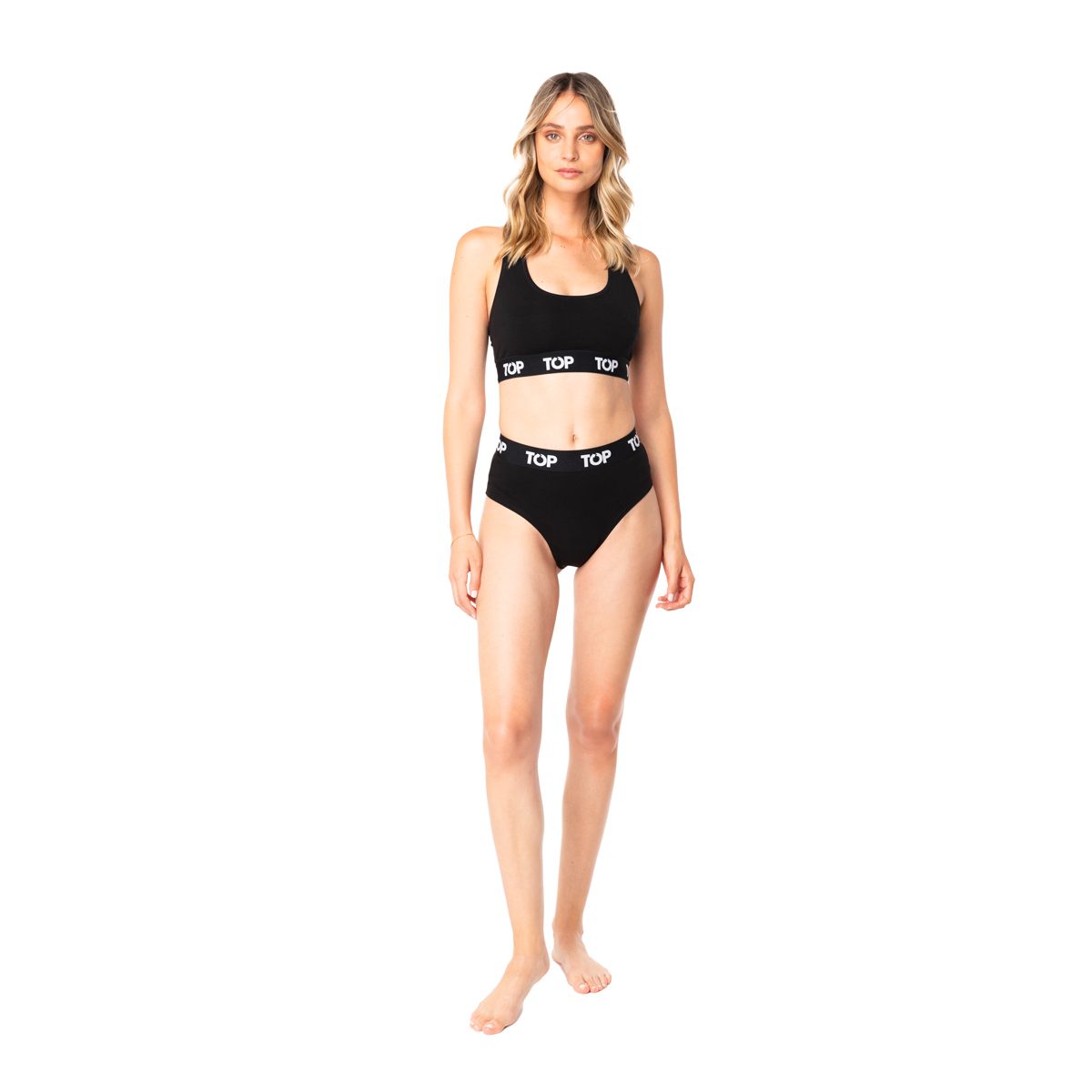 CALZON HIKINI ALGODON CON ELASTICO PACK 3 C1 TOP - 4