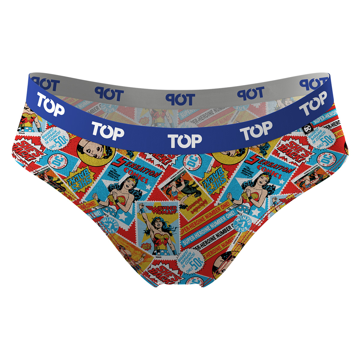 CALZÓN BIKINI ALGODÓN DC PACK 3 C10 TOP - 3