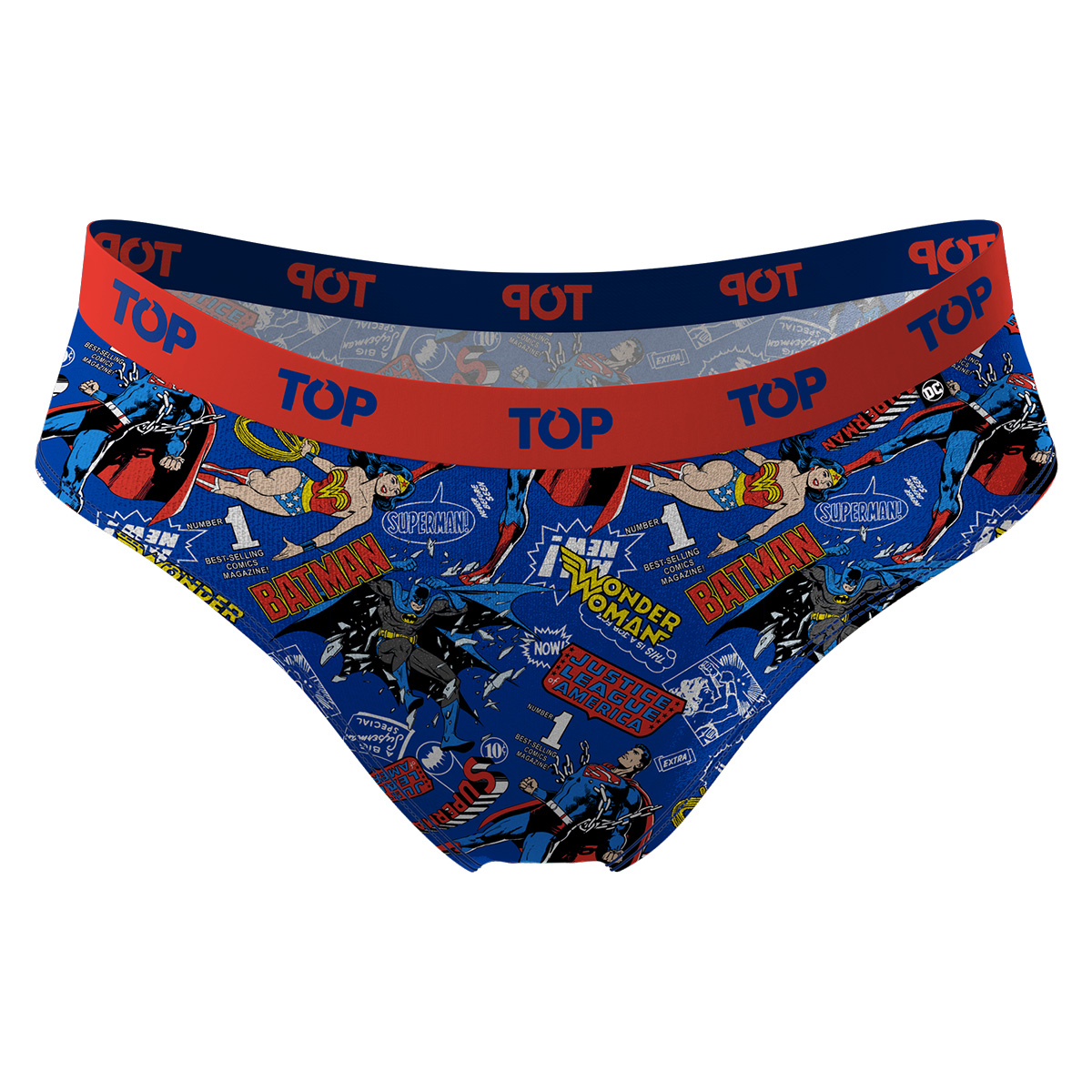 CALZÓN BIKINI ALGODÓN DC PACK 3 C10 TOP - 4