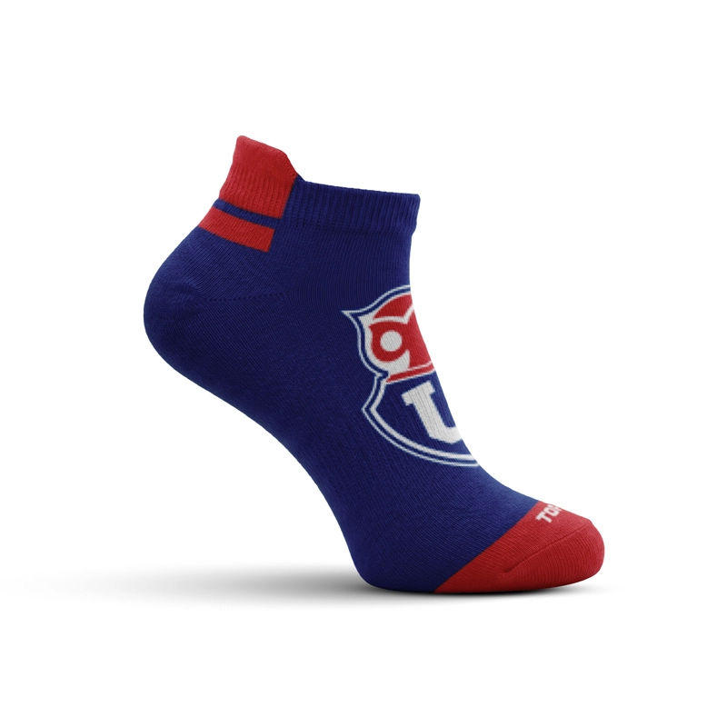 CALCETINES CORTOS ALGODÓN NIÑOS UNIVERSIDAD DE CHILE PACK 3 C1 TOP - 2