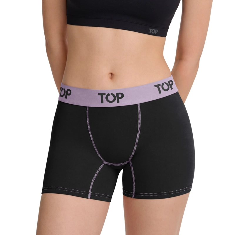 BÓXER MUJER MEDIO ALGODÓN PACK 3 C8 TOP - 2