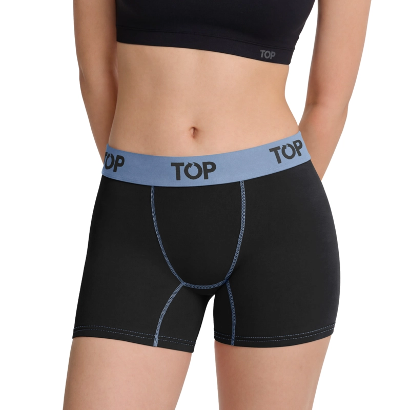 BÓXER MUJER MEDIO ALGODÓN PACK 3 C8 TOP - 5