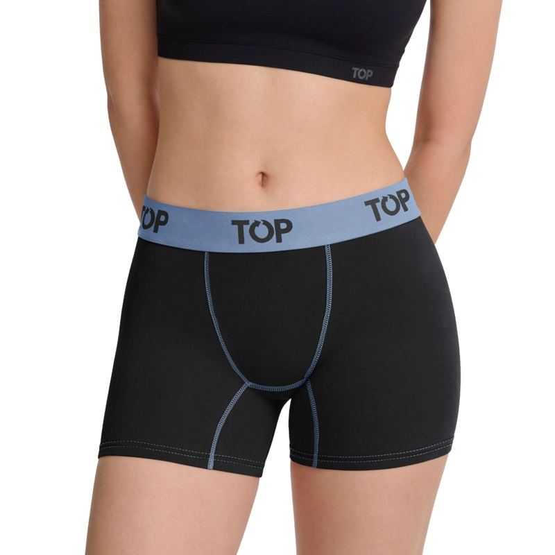 BÓXER MUJER MEDIO ALGODÓN PACK 3 C8 TOP - 5