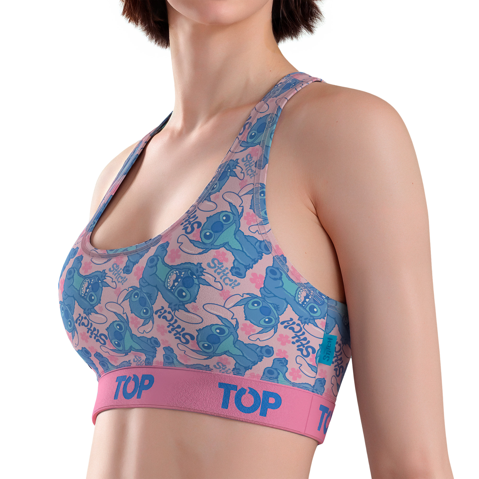 PETO MUJER ALGODÓN STITCH C3 TOP - 2