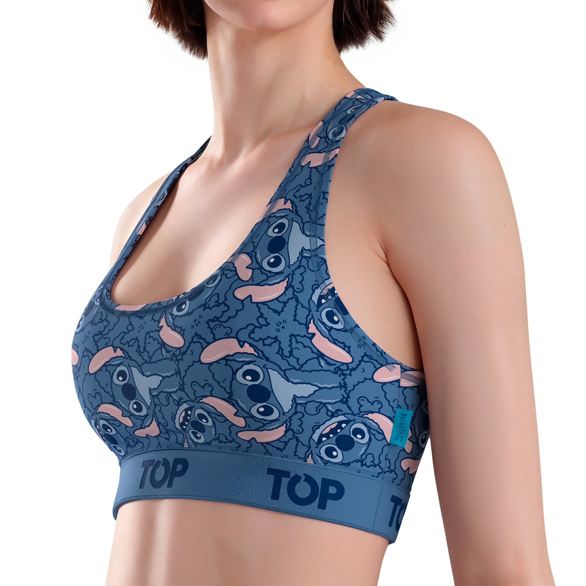 PETO MUJER ALGODÓN STITCH C1 TOP - 2