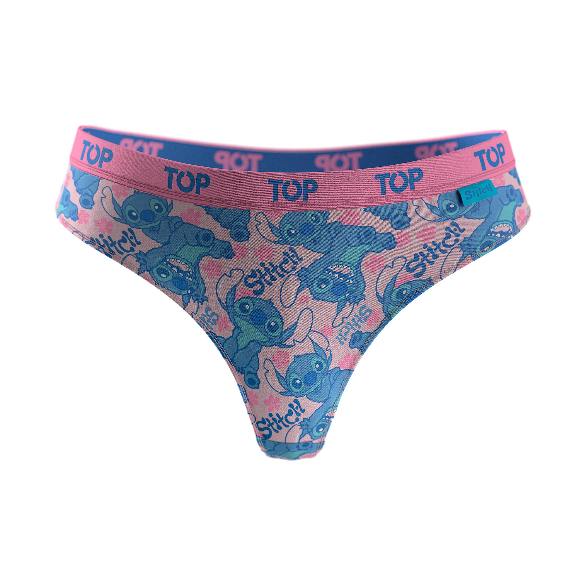 CALZÓN BIKINI ALGODÓN PACK 3 STITCH C2 TOP - 6
