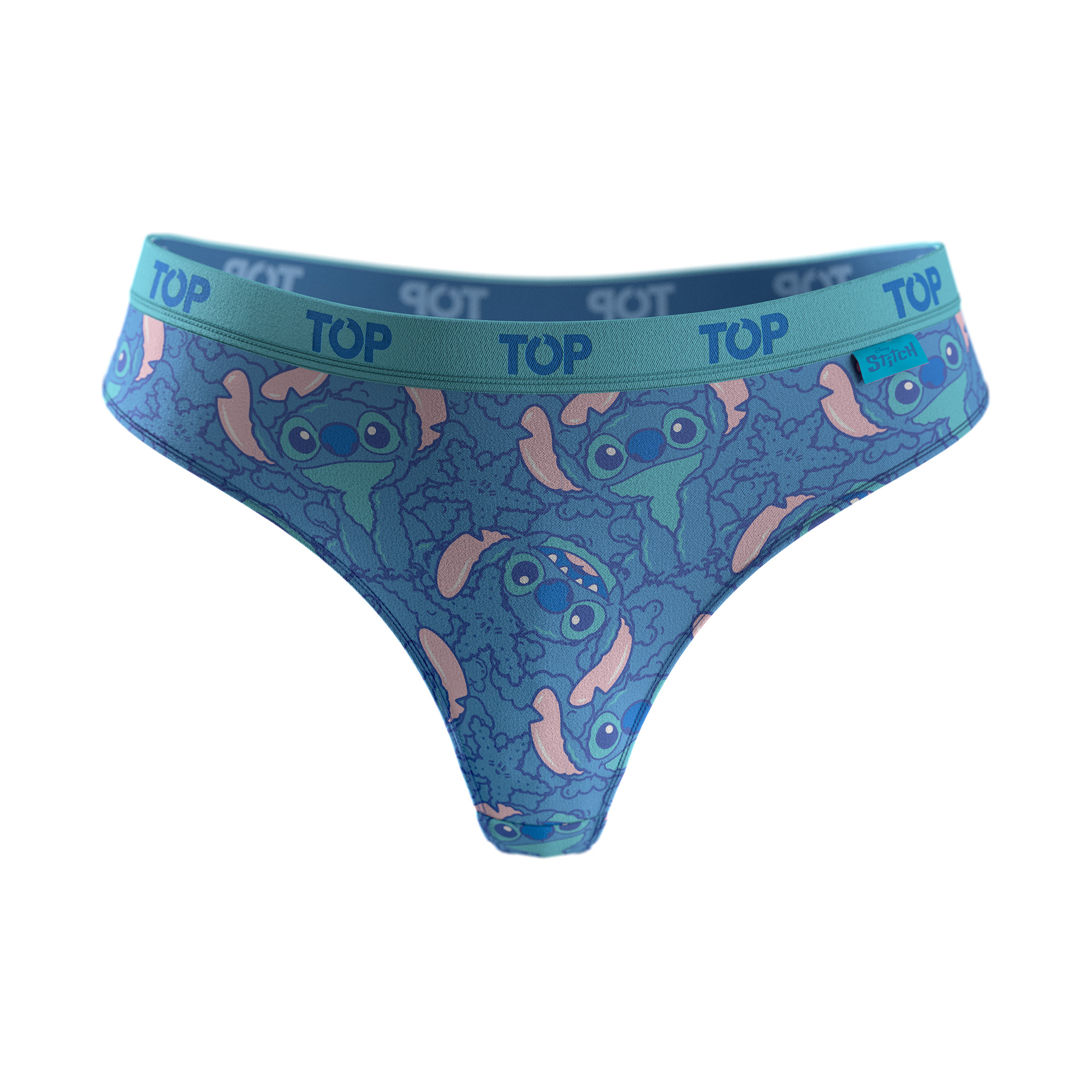 CALZÓN BIKINI ALGODÓN PACK 3 STITCH C2 TOP - 8
