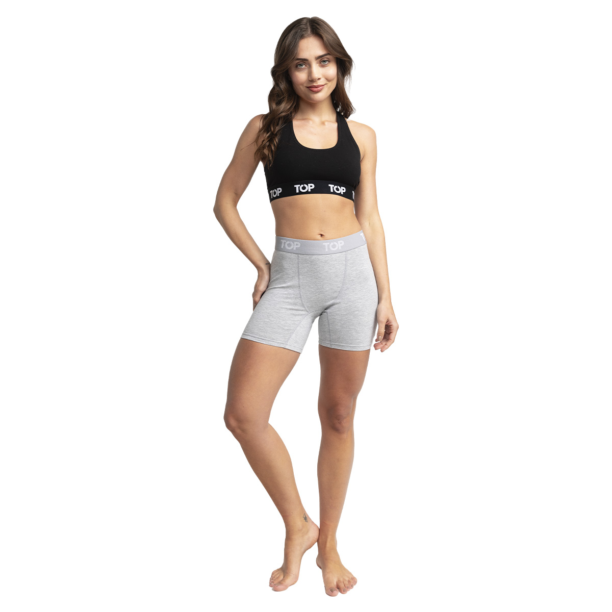 BÓXER MUJER MEDIO ALGODÓN PACK 3 C6 TOP - 2
