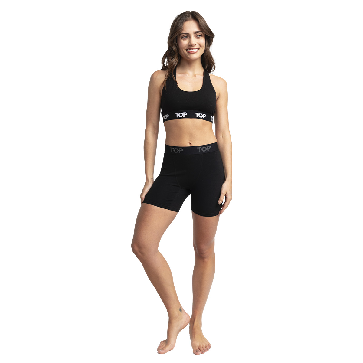 BÓXER MUJER MEDIO ALGODÓN PACK 3 C6 TOP - 5