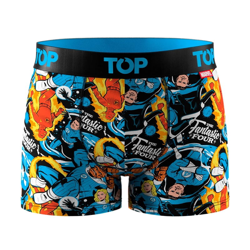 BÓXER NIÑO ALGODÓN MARVEL PACK 4 C16 TOP - 3