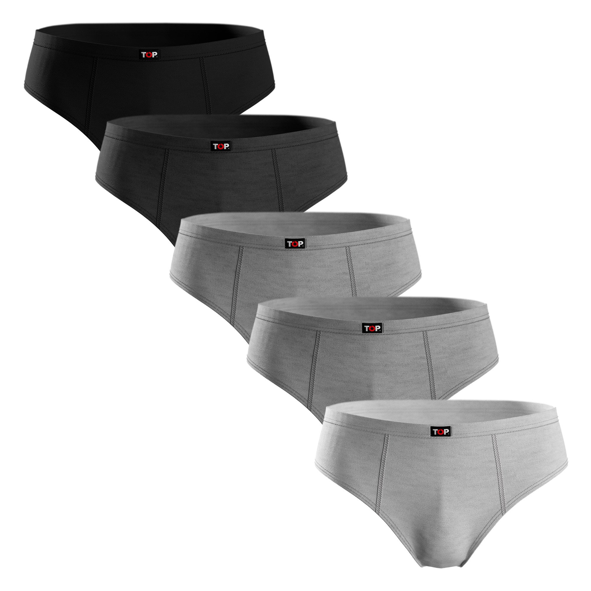 SLIP ALGODÓN PACK 5 C3 TOP - 1