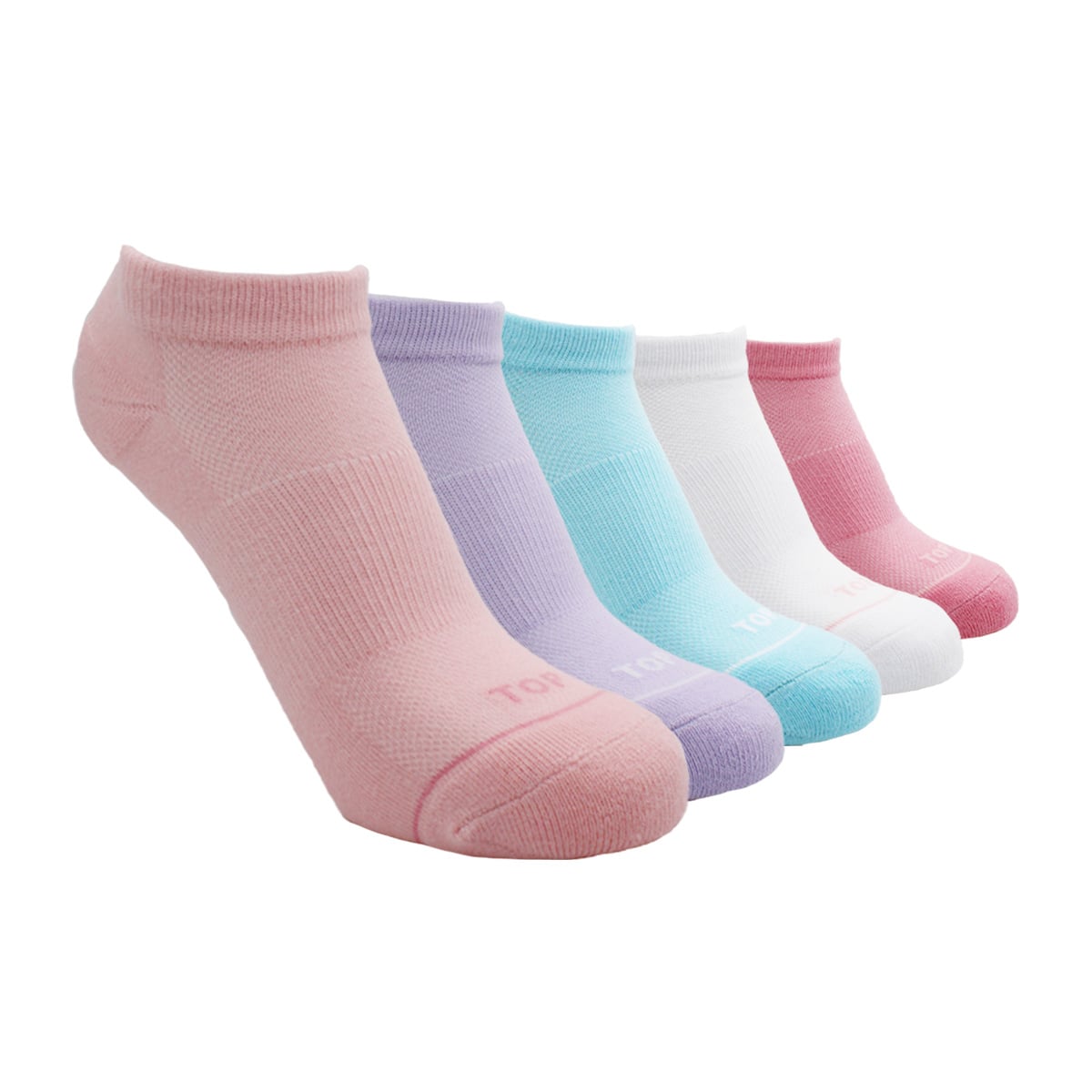 CALCETINES NIÑA DEPORTIVOS CORTOS PACK 5 C2 TOP - 1