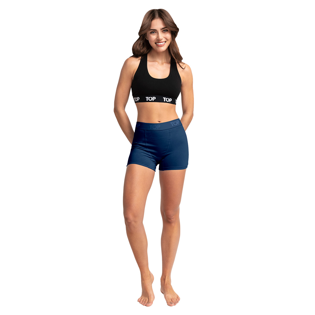 BOXER CORTO MUJER ALGODON PACK 3 C3 TOP - 2