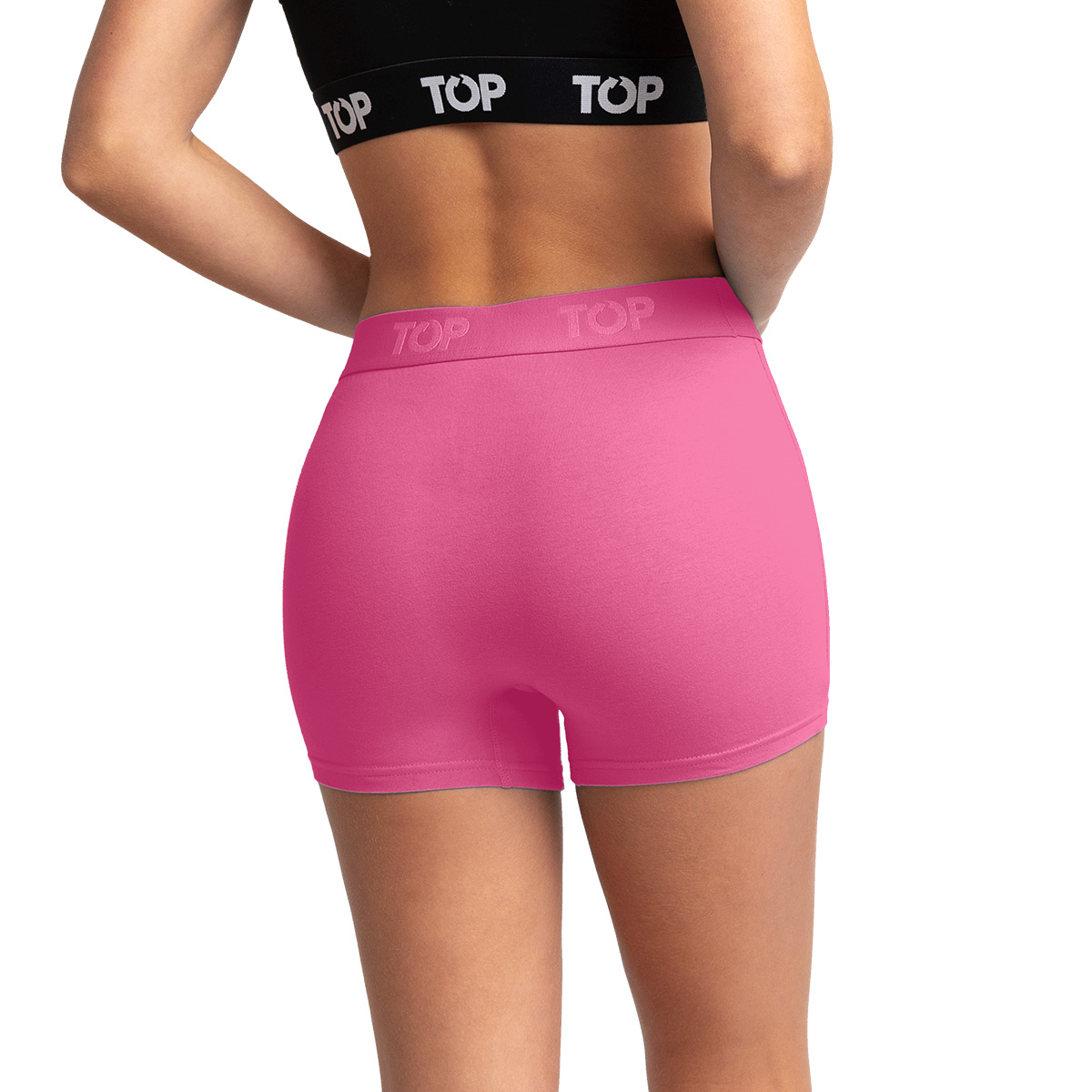 BOXER CORTO MUJER ALGODON PACK 3 C3 TOP - 5