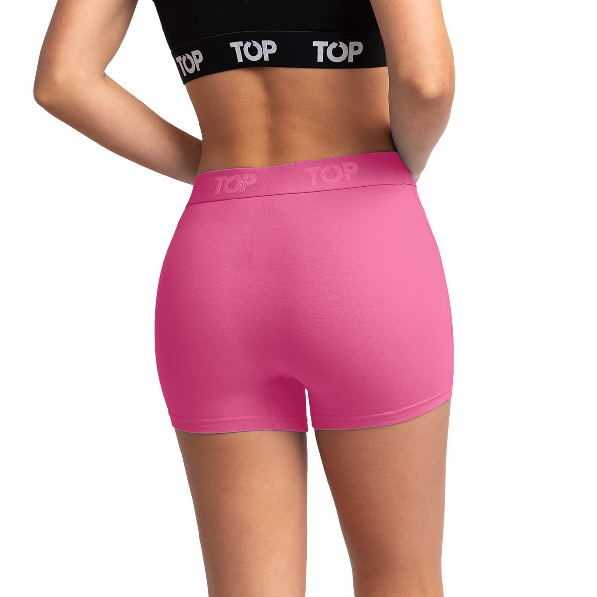 BOXER CORTO MUJER ALGODON PACK 3 C3 TOP - 5