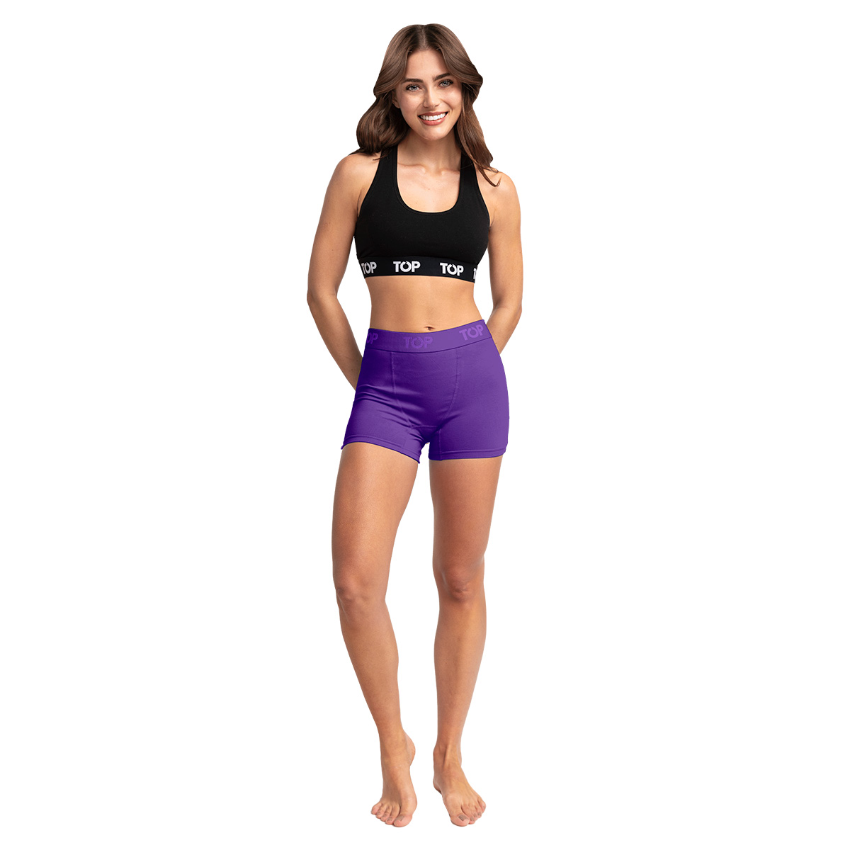 BOXER CORTO MUJER ALGODON PACK 3 C3 TOP - 6