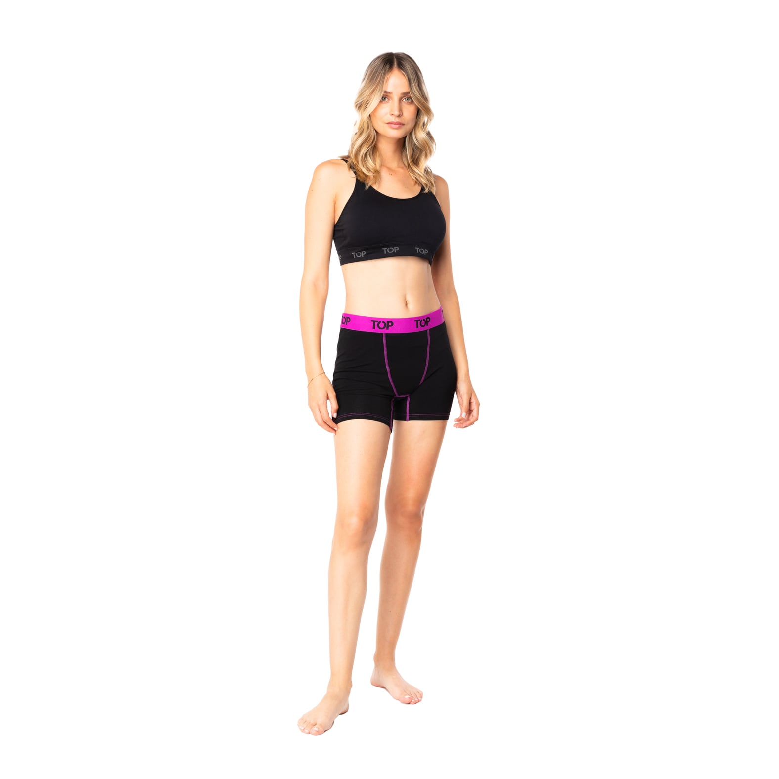 BOXER MUJER MEDIO ALGODON PACK 3 C3 TOP - 3